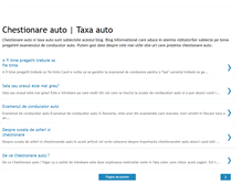 Tablet Screenshot of chestionare-auto-taxa.blogspot.com