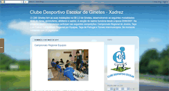 Desktop Screenshot of cdeginetesxadrez.blogspot.com