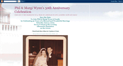 Desktop Screenshot of philandmargis50th.blogspot.com