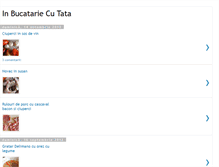 Tablet Screenshot of inbucatariecutata.blogspot.com