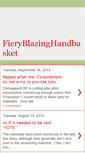 Mobile Screenshot of fieryblazinghandbasket.blogspot.com
