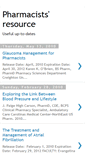 Mobile Screenshot of pharmacistsresource.blogspot.com
