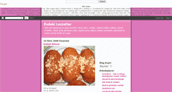 Desktop Screenshot of evdekilezzetler.blogspot.com