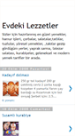 Mobile Screenshot of evdekilezzetler.blogspot.com