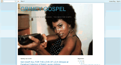 Desktop Screenshot of grimeygospel.blogspot.com