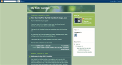 Desktop Screenshot of mykidscandles.blogspot.com