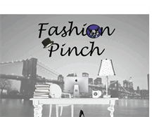 Tablet Screenshot of fashionpinch.blogspot.com