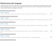 Tablet Screenshot of distincionesdellenguaje.blogspot.com