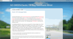 Desktop Screenshot of electricvwbug.blogspot.com