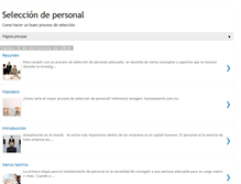 Tablet Screenshot of entrevistaspersonales.blogspot.com