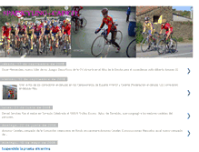 Tablet Screenshot of cadeteciclismo.blogspot.com