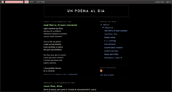 Desktop Screenshot of 365poemas.blogspot.com