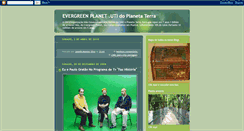 Desktop Screenshot of evergreenplanetutidoplanetaterra.blogspot.com