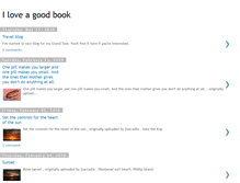 Tablet Screenshot of iloveagoodbook.blogspot.com