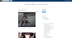 Desktop Screenshot of littlemissjackwills.blogspot.com