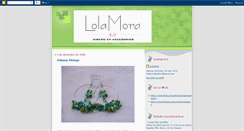 Desktop Screenshot of lolamoradisenio.blogspot.com