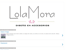 Tablet Screenshot of lolamoradisenio.blogspot.com