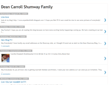 Tablet Screenshot of deanshumway.blogspot.com