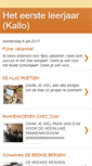 Mobile Screenshot of eersteleerjaarkallo-jufkim.blogspot.com