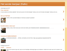 Tablet Screenshot of eersteleerjaarkallo-jufkim.blogspot.com