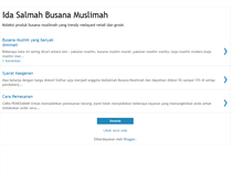 Tablet Screenshot of idasalmah.blogspot.com