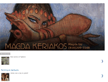 Tablet Screenshot of magdakeriakos.blogspot.com