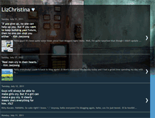 Tablet Screenshot of lizzzilicious.blogspot.com