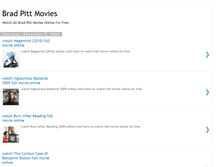 Tablet Screenshot of bradpittmovies.blogspot.com