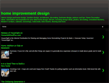 Tablet Screenshot of myhomeimprovementdesign.blogspot.com