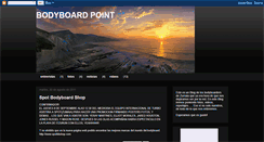 Desktop Screenshot of bodyboardpoint.blogspot.com