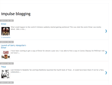 Tablet Screenshot of impulseblogging.blogspot.com