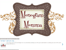 Tablet Screenshot of msmonogrammomma.blogspot.com