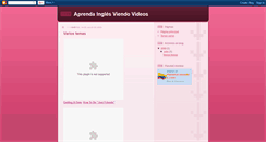 Desktop Screenshot of inglesvisualvarios.blogspot.com