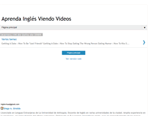 Tablet Screenshot of inglesvisualvarios.blogspot.com