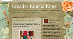 Desktop Screenshot of creativepaintpaper.blogspot.com