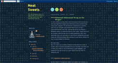 Desktop Screenshot of neatsweets.blogspot.com