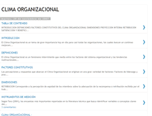 Tablet Screenshot of climaorganizacionalem.blogspot.com