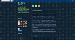 Desktop Screenshot of blueberryfilkins.blogspot.com