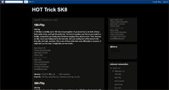 Desktop Screenshot of hottrick-sk8.blogspot.com