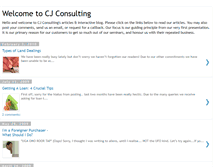 Tablet Screenshot of cjkonsulting.blogspot.com