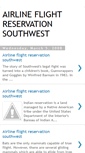 Mobile Screenshot of airline-flight-reservation-sou.blogspot.com