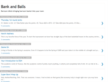 Tablet Screenshot of bankandballs.blogspot.com