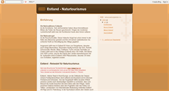 Desktop Screenshot of estland-inside-natur.blogspot.com