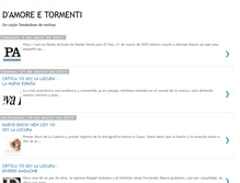 Tablet Screenshot of damoreetormenti.blogspot.com