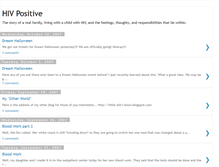 Tablet Screenshot of hivchild.blogspot.com