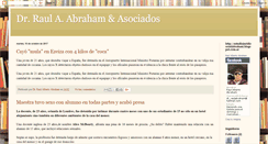 Desktop Screenshot of estudiojuridicoraulabraham.blogspot.com