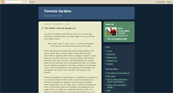 Desktop Screenshot of fenwickgardens.blogspot.com