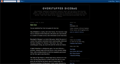 Desktop Screenshot of overstuffed-dicebag.blogspot.com