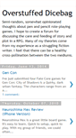 Mobile Screenshot of overstuffed-dicebag.blogspot.com
