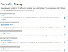 Tablet Screenshot of overstuffed-dicebag.blogspot.com